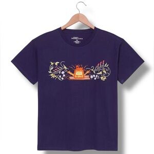 Studio Ghibli Howl's Moving Castle Calcifer Lineup Women's T-Shirt